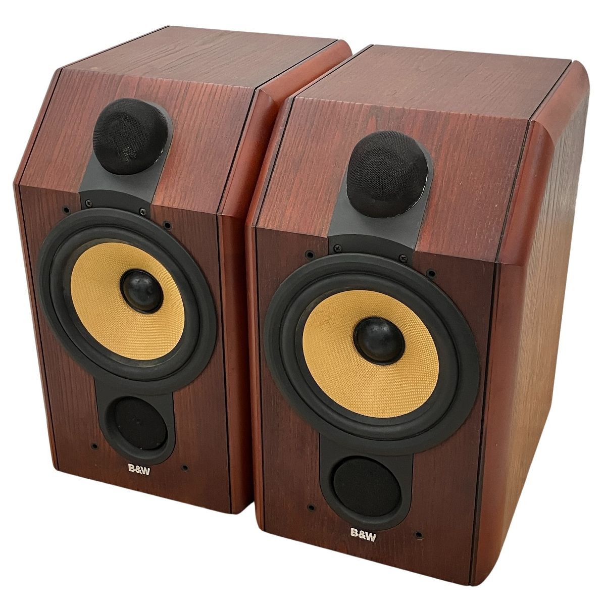 B-W CDM1 ペア スピーカー ブックシェルフ型 シリアル連番 音響機材 TAOCスタンド付き C10531091