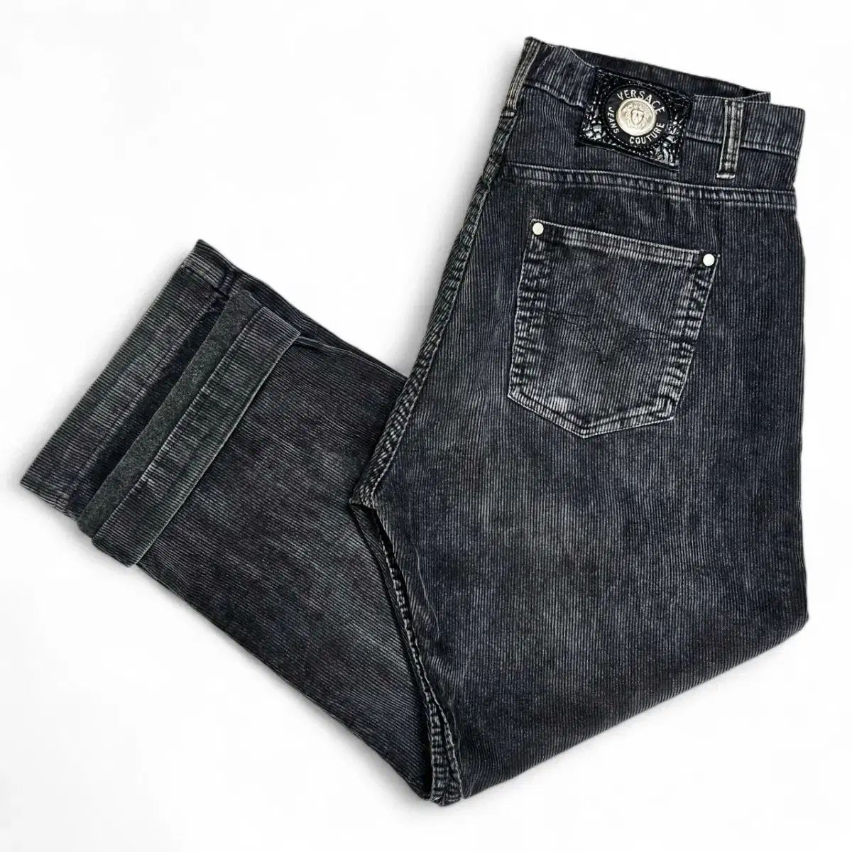  38 S ヴェルサーチェ 90 ITALY ジーン クチュール コーデュロイ パンツ チノパン パンツ