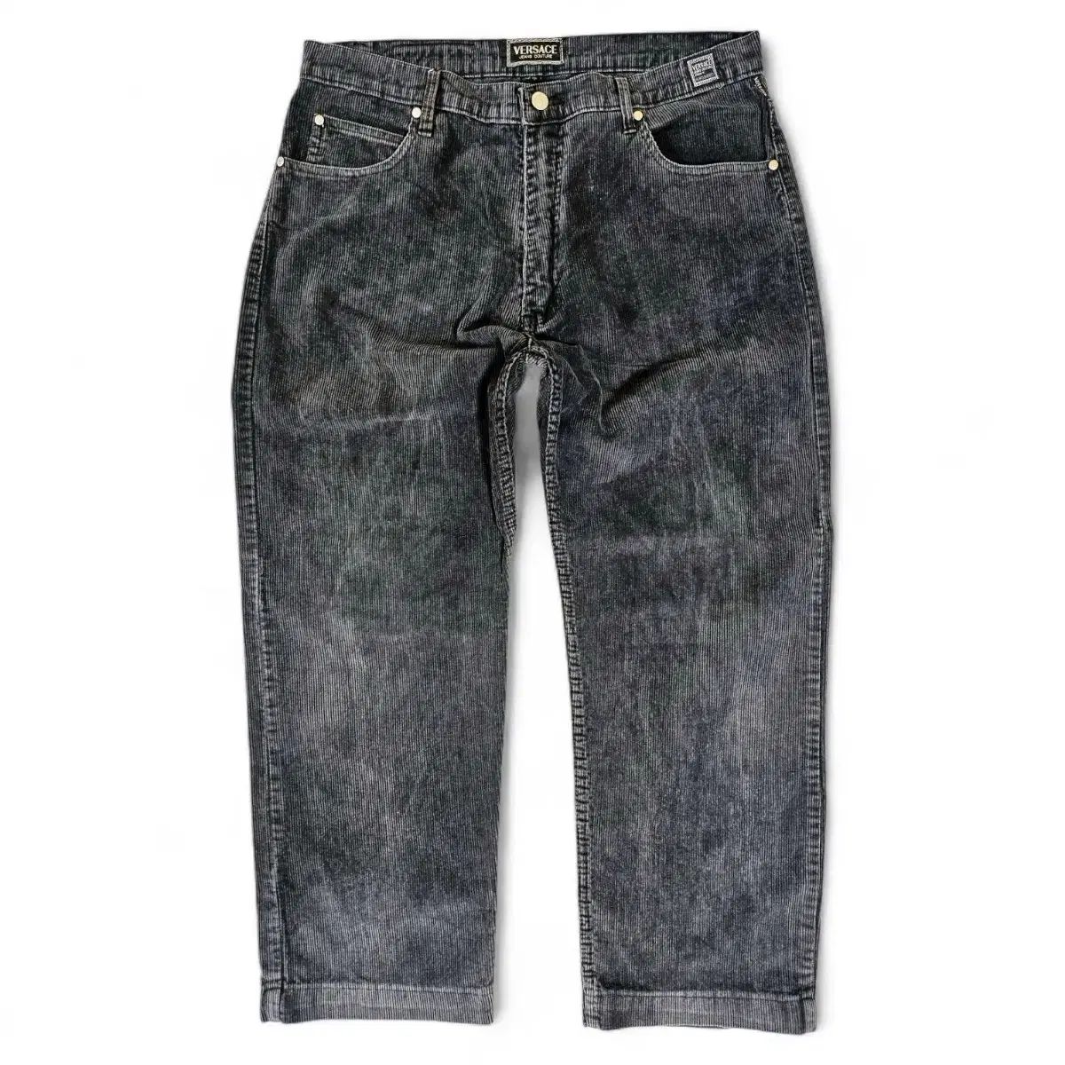 38 S ヴェルサーチェ 90 ITALY ジーン クチュール コーデュロイ パンツ