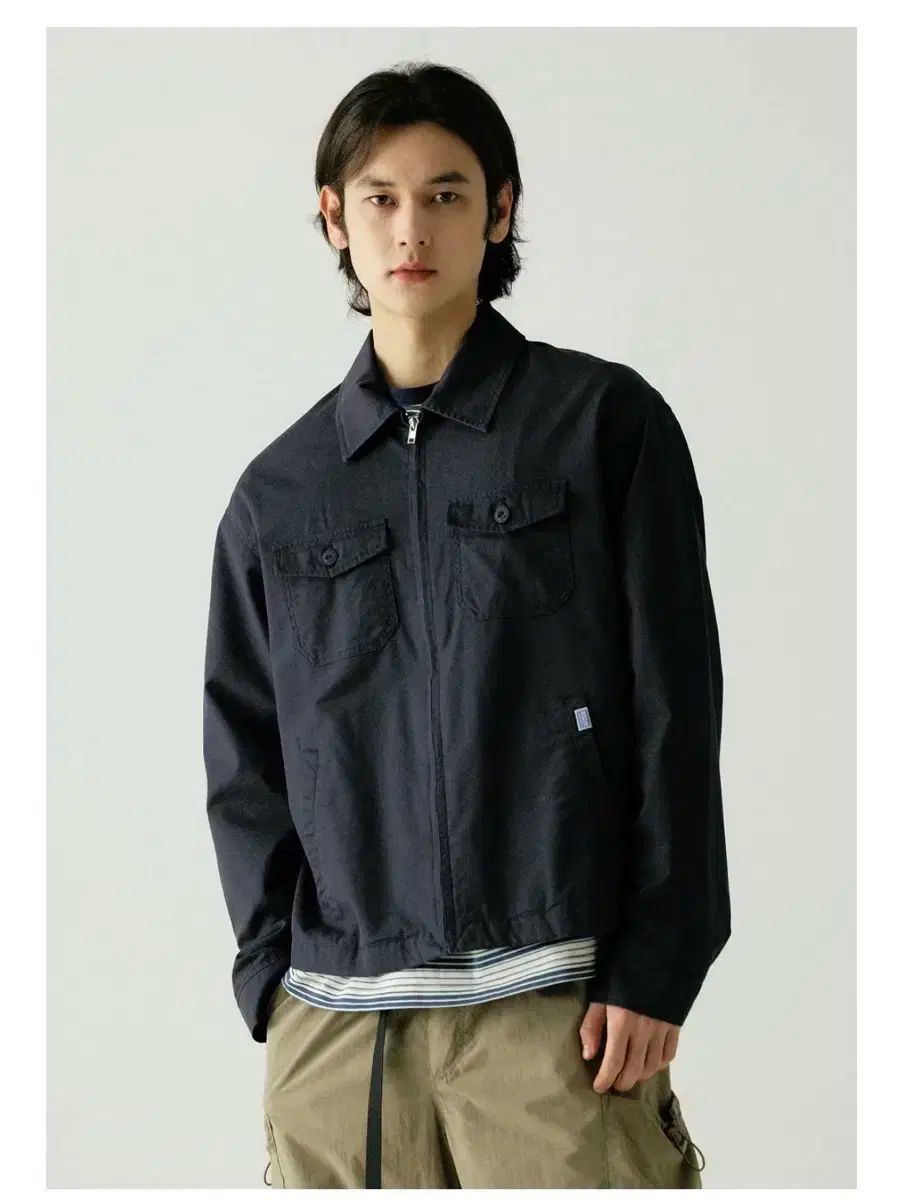 ディスカス アスレチック ユーティリティ ツイル ジャケット ネイビー L サイズ