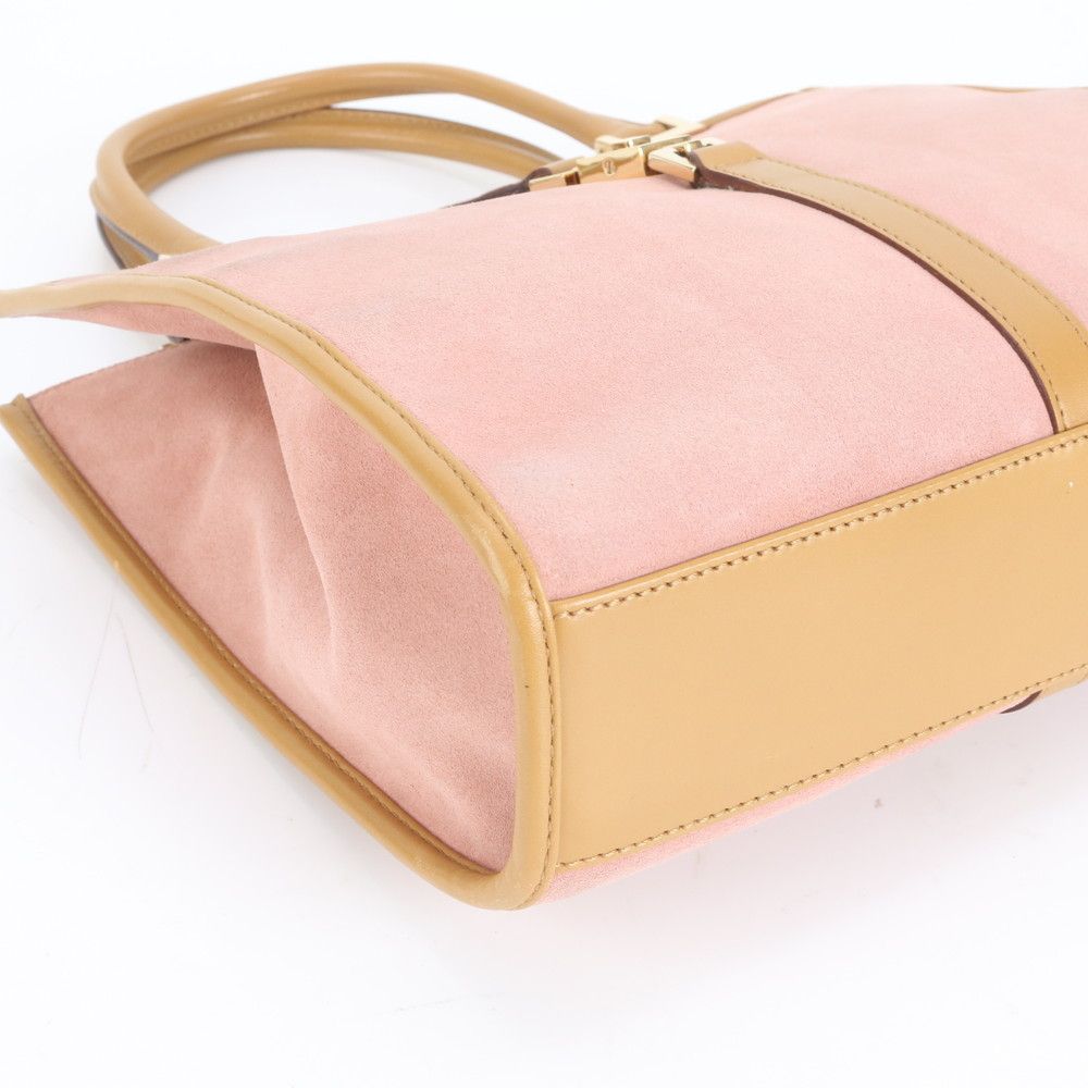 青山店 グッチ コントロールカード付 ジャッキー レザー ハンドバッグ スクエア トート ピンク 002-1065 ディース ERE CX8-8 DECORATOM_COM_BR