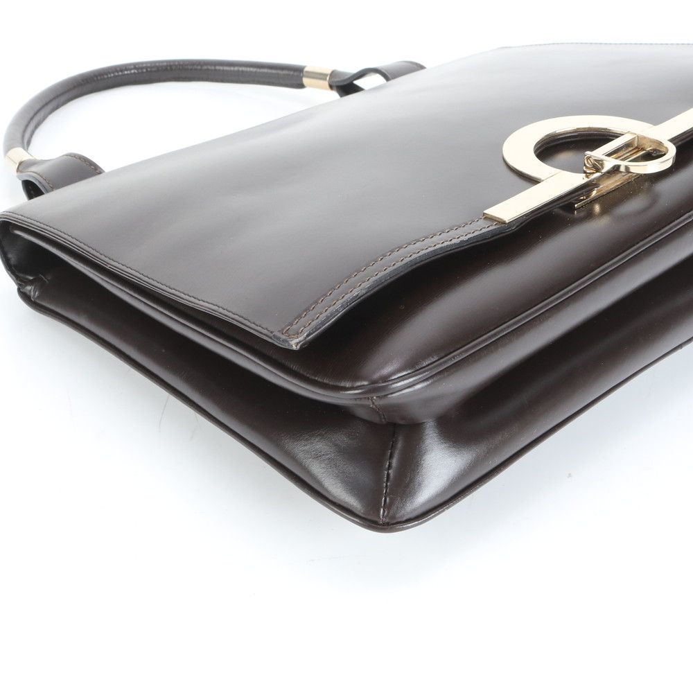 【正規商品 】 ロエベ レザー ハンドバッグ トート トップハンドル ブラウン 茶色 ゴールド 金具 レディース ERE CX15-8 一流の品質!