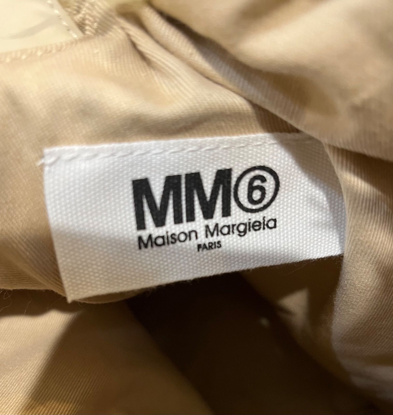 mm6 メゾン マルジェラ ジャパニーズ トートバッグ フェイクファー 