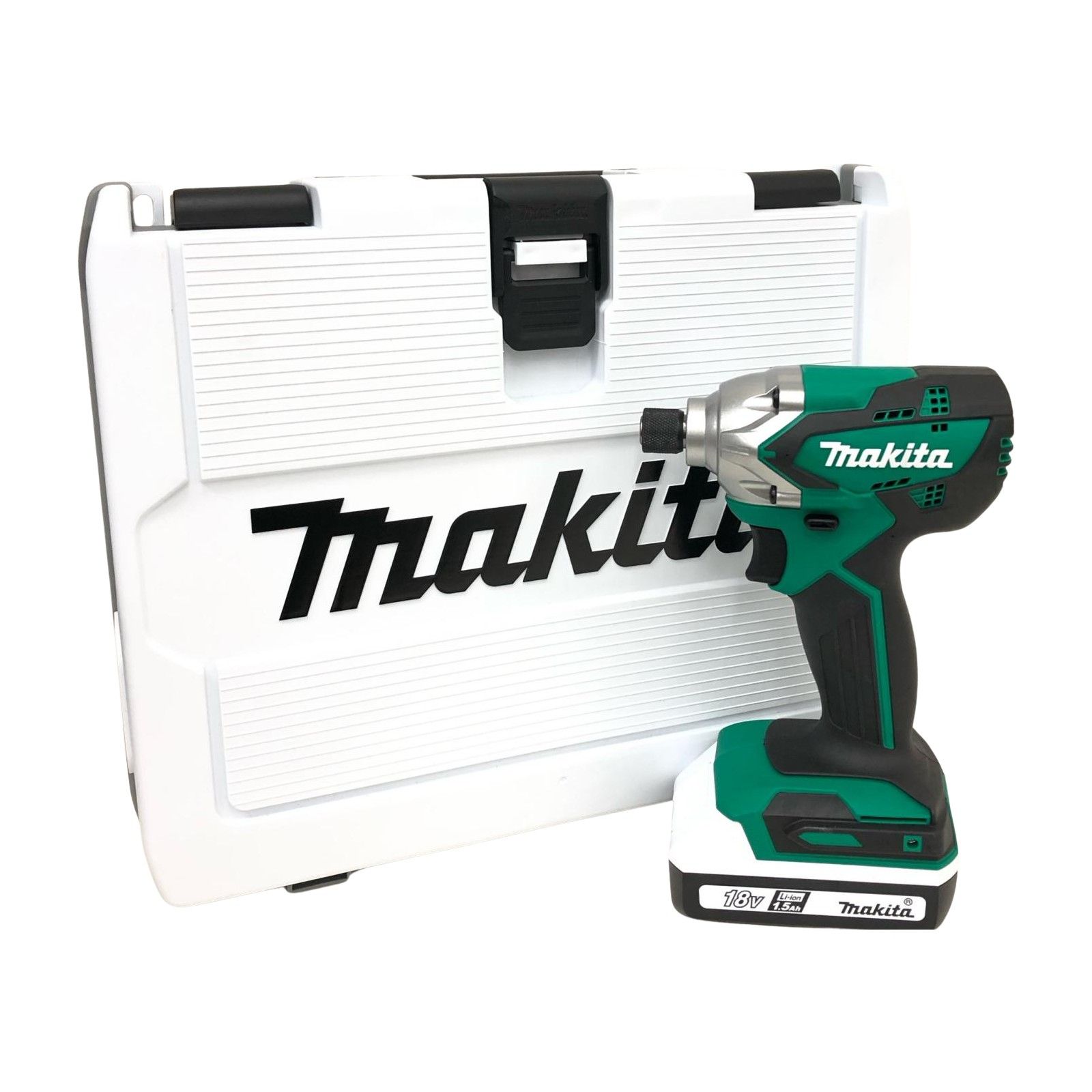 MAKITA マキタ 電動工具 コードレス式 18V 充電式インパクトドライバ 充電器 充電池2個 ケース付 PSEマーク有 MTD002D