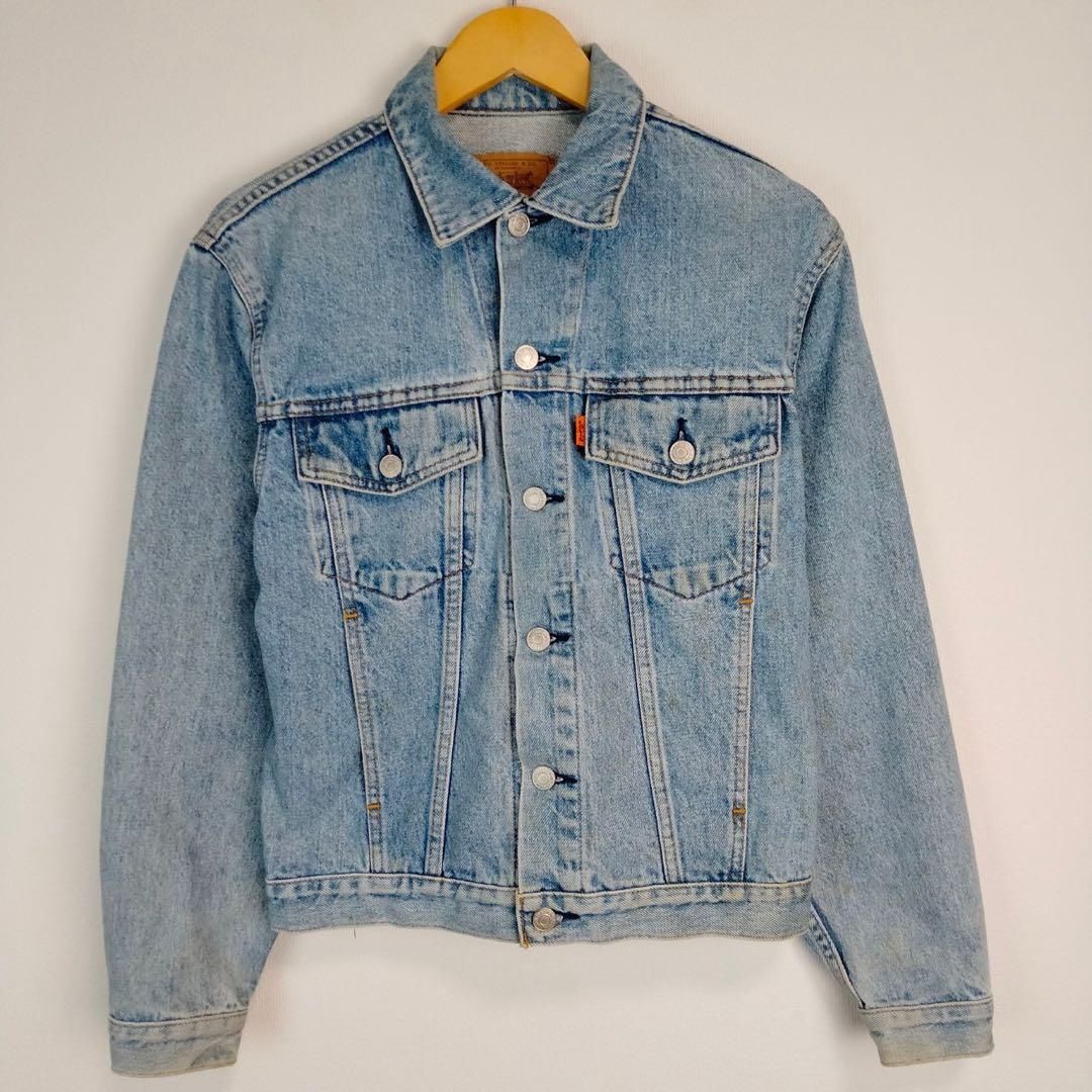 □Levi's リーバイス 70651-0217 ジージャン 上着 ジャケット オレンジ