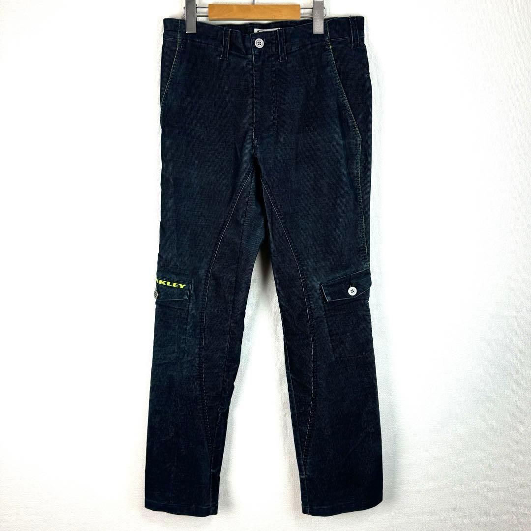 OAKLEY オークリー コーデュロイパンツ カーゴパンツ ロゴ刺繍