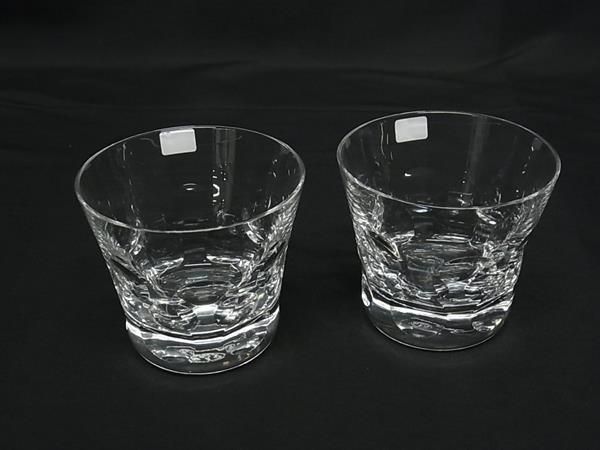 Baccarat バカラ ベルーガ クリスタルガラス グラス タンブラー 食器 2客セット クリア FU0172