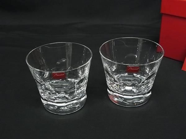 Baccarat バカラ ベルーガ クリスタルガラス グラス タンブラー 食器 2客セット クリア FU0172
