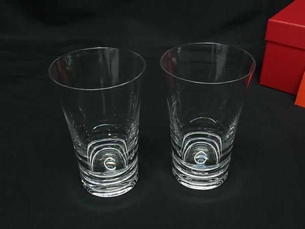 Baccarat バカラ ベガ クリスタルガラス ハイボールグラス 食器 テーブルウェア ペア 2個セット クリア BN4879