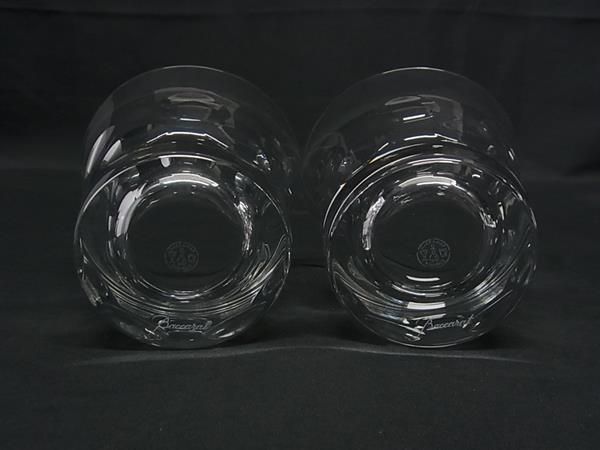Baccarat バカラ ベルーガ クリスタルガラス ロックグラス 食器 テーブルウェア ペア 2個セット クリア BN4877 SKLAD-KIRPICHA_RU