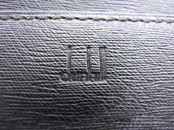  dunhill ダンヒル サイドカー レザー 二つ折り 長財布 ウォレット 札入れ カード入れ ダークブラウン系 BM 9409 その他 折り財布