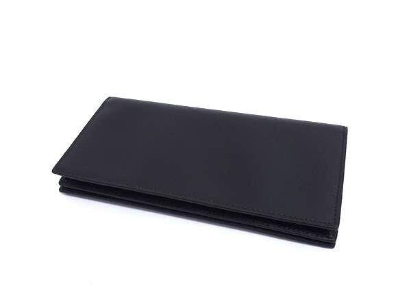 dunhill ダンヒル サイドカー レザー 二つ折り 長財布 ウォレット 札入れ カード入れ ダークブラウン系 BM 9409