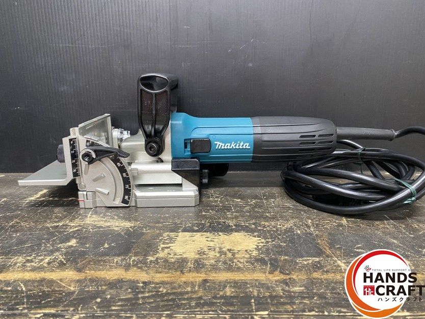 ● 超 makita マキタ PJ7000 ジョイントカッタ ジョイントカッター 単相100V 刃物外径100mm ダストバッグ ケース付 実