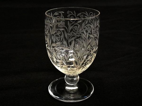 Baccarat オールドバカラ ヴィンテージ アンティーク ゴルフジュアン クリスタルガラス オリーブ グラス 6客セット BR0762 SKLAD-KIRPICHA_RU