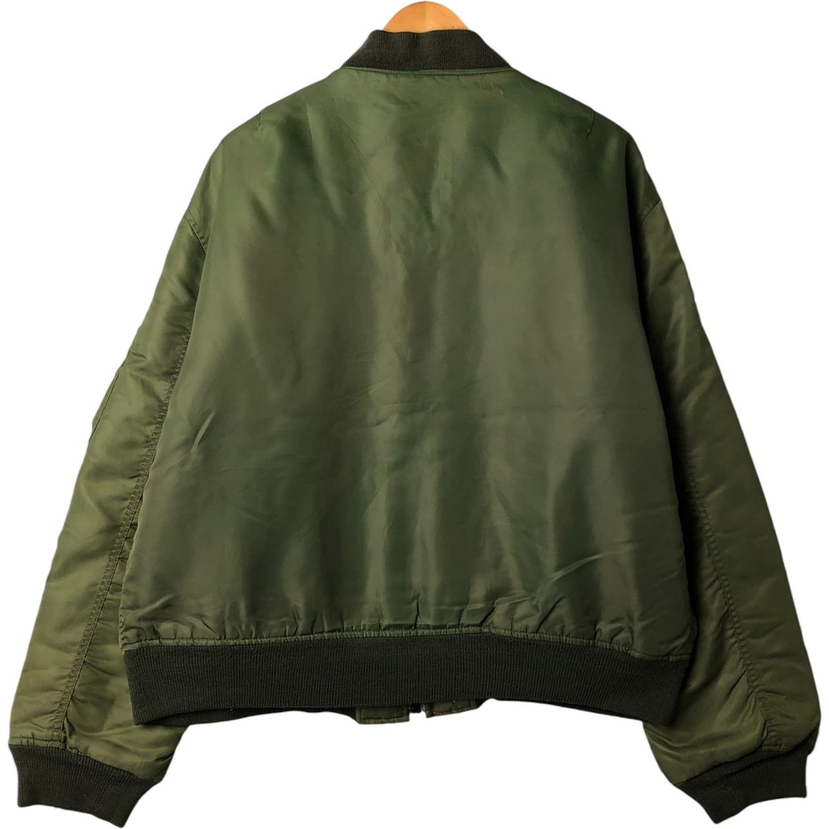 古着 民間品 PRESTIGE APPAREL MFG MA-1タイプ 中綿入り ミリタリー フライトジャケット メンズXL相当 ヴィンテージ eaa562591