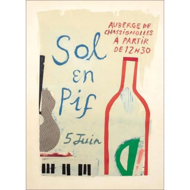 THE POSTER CLUB x MAX OSOSKI | Sol en Pif | 50x70cm アートポスター 北欧 ポスタークラブ パステルカラー