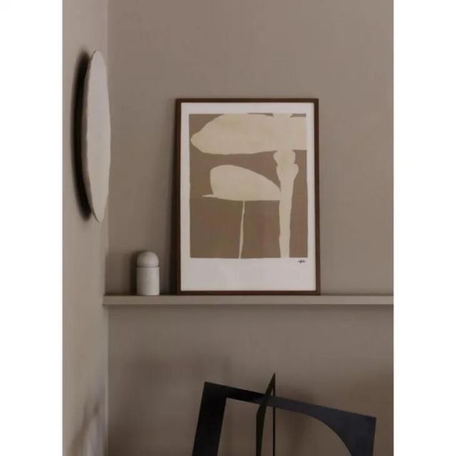 THE POSTER CLUB x LEISE DICH Clearing 50 70 cm アートポスター 北欧 ポスタークラブ