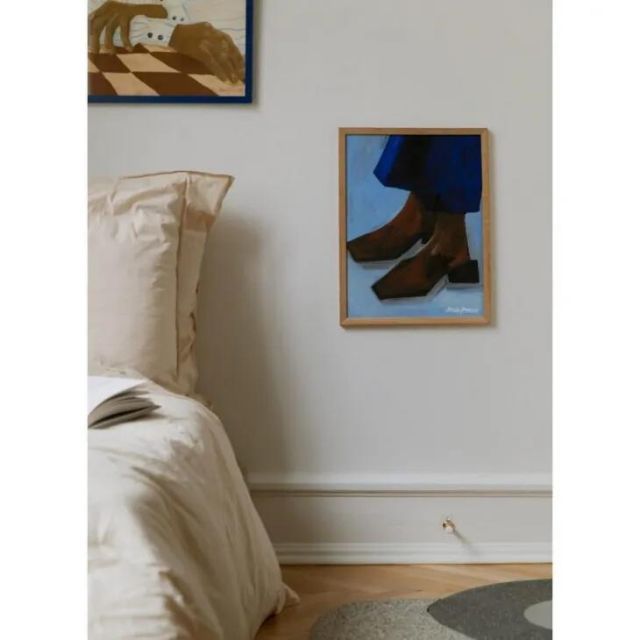 THE POSTER CLUB x HANNA Boots and Blues 50 70 cm アートポスター 北欧 スウェーデン