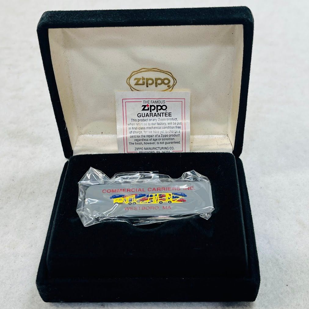 ZIPPO ナイフ 7523MC KNIFE SessionW|Moneyclip Greymatto マネークリップ 3徳ナイフ