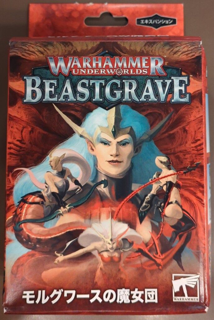 箱イタミ有 GAMES WORKSHOP WARHAMMER AGE OF SIGMAR BEASTGRAVE モルグワースの魔女団