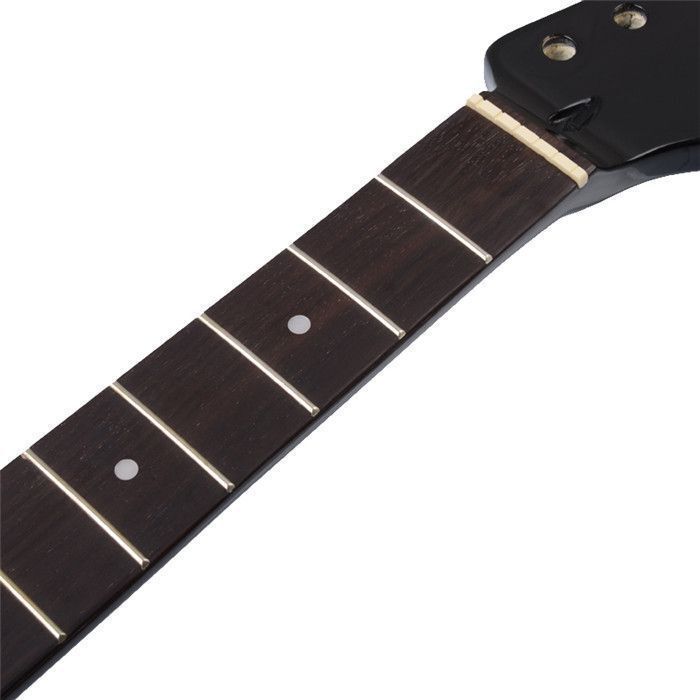 ご購入はこちらから。 エレキギターネック STタイプ ストラト交換用ネック ローズウッド指板 22フレット フィンガーボード ギターパーツ