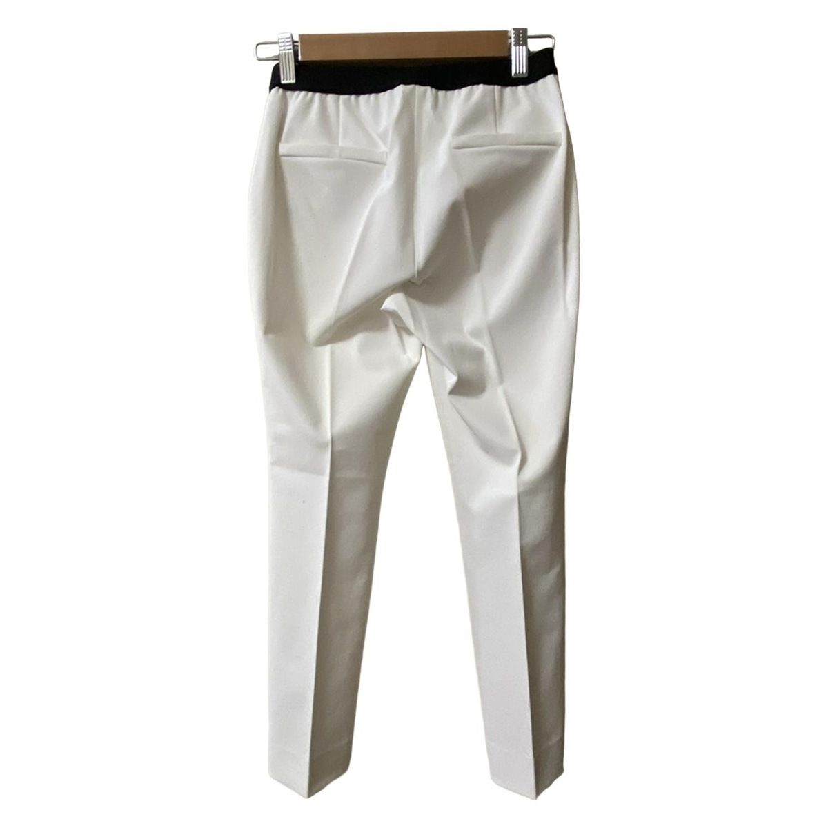 M Fil エムフィル パンツ サイズ34 S レディース - 白 フルレングス ウエストゴム