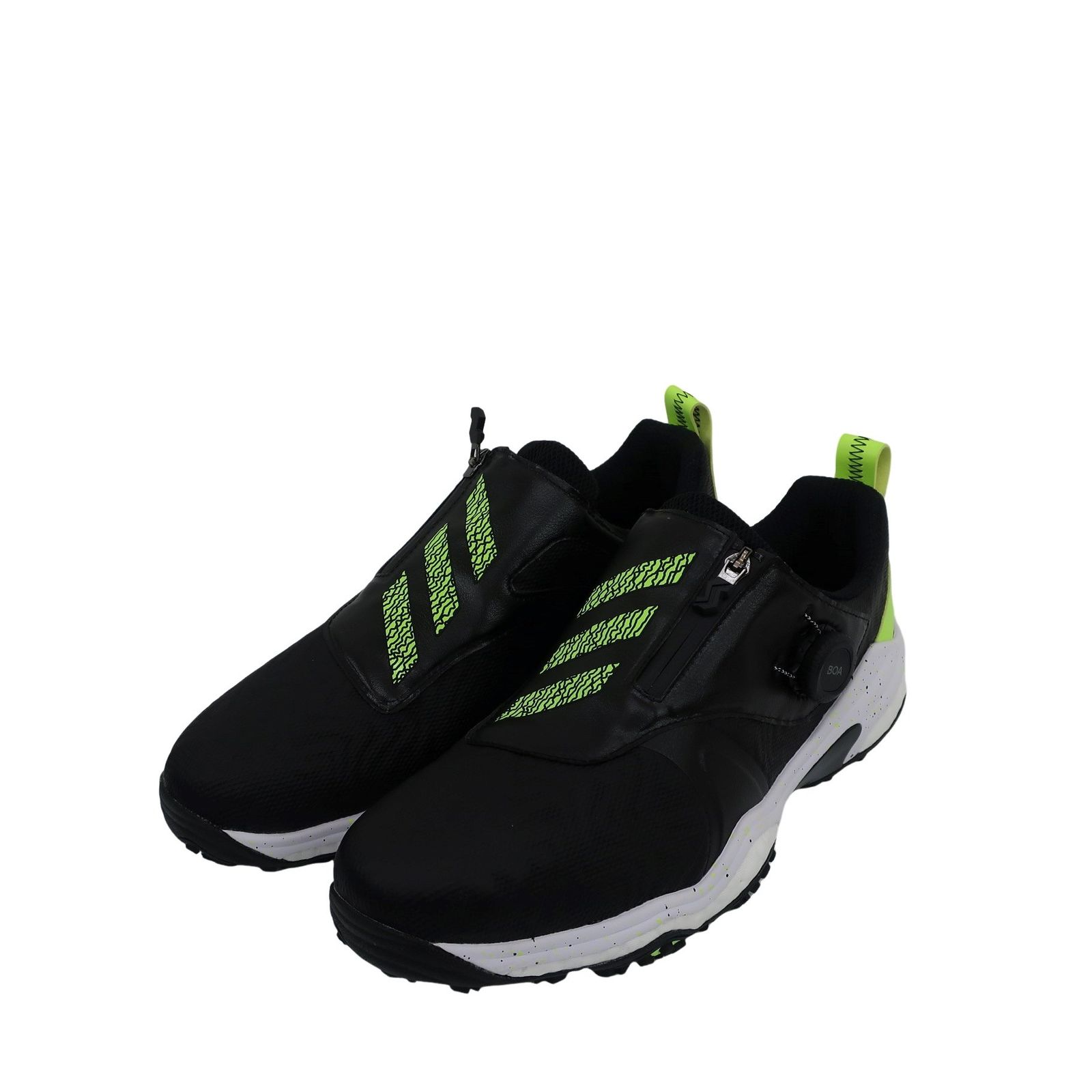 adidas アディダス ダイヤル式ゴルフシューズ コードカオス ボア 25 黒 メンズ 27.5 cm Codechaos Boa IG 8703 ゴルフ用品 2510-0491