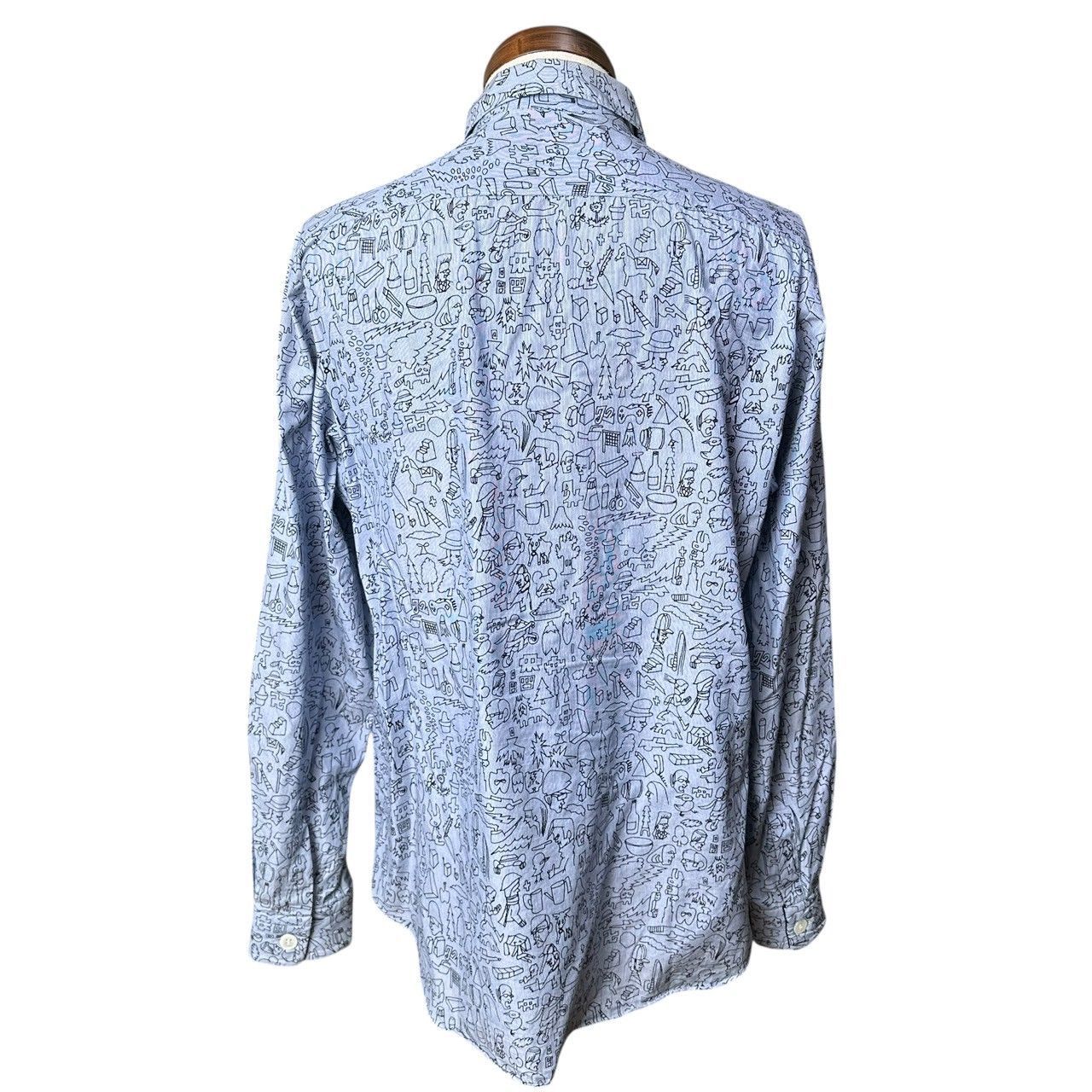 COMME des GARCONS HOMME AD2003 00s All-over print shirt with