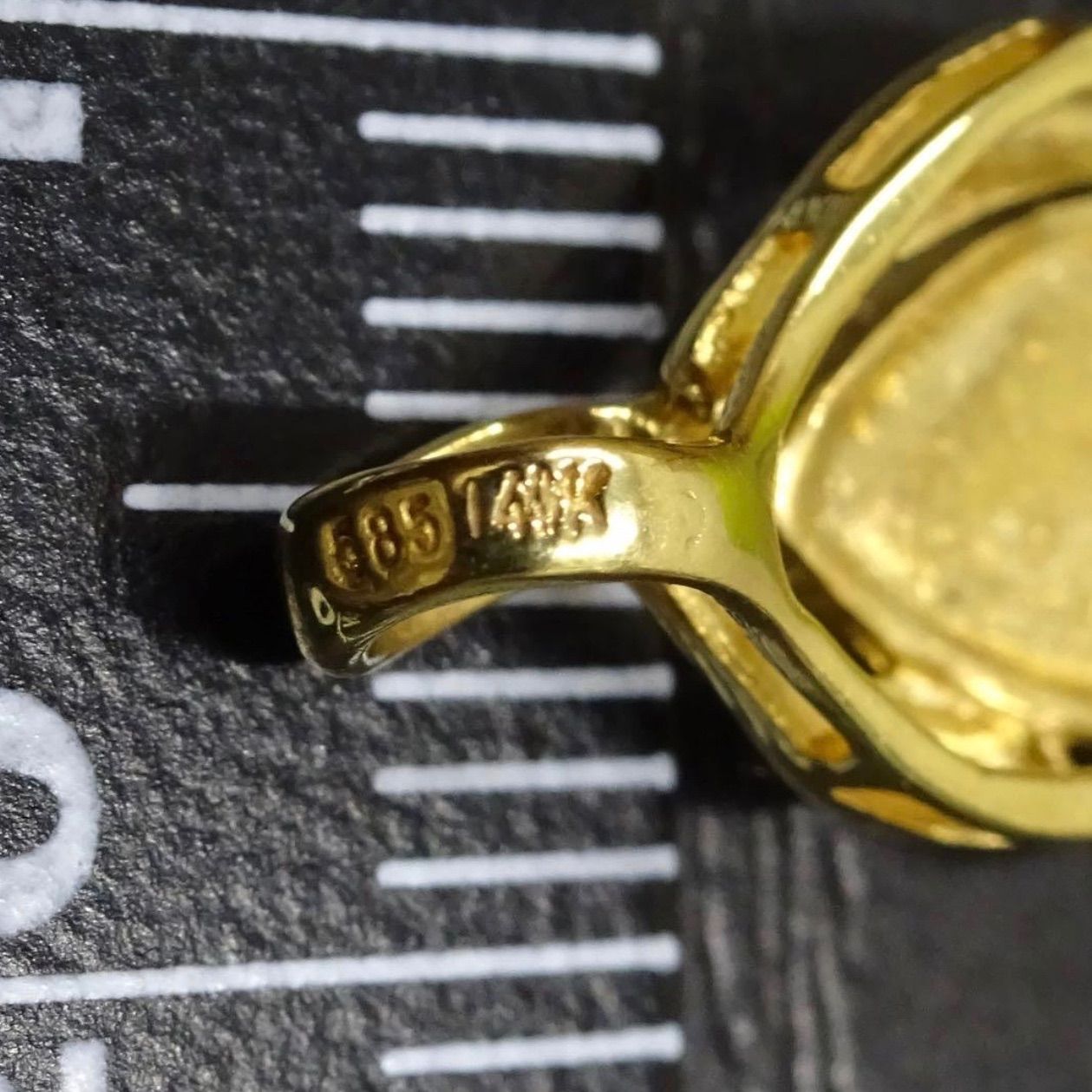 14金 14K(K14) ゴールド GOLD 585 天然オパール ネックレス用 デザイン 