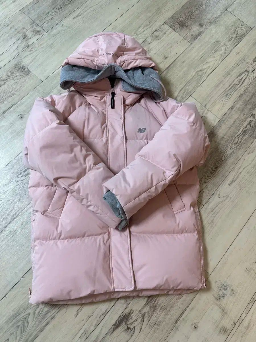 ニューバランス 연아ダウン ミディアム ピンク