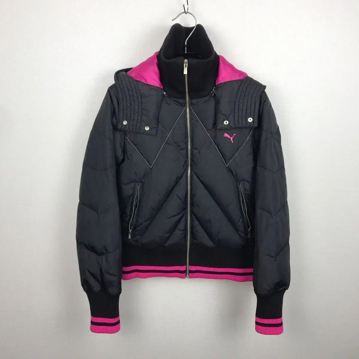 プーマ Y2K ピンク ダックダウン ダウン アウター レディースM 95