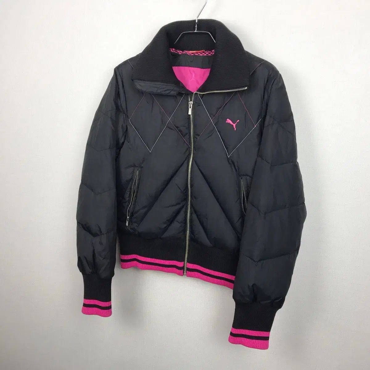 プーマ Y2K ピンク ダックダウン ダウン アウター レディースM 95 GULLKHAN_COM