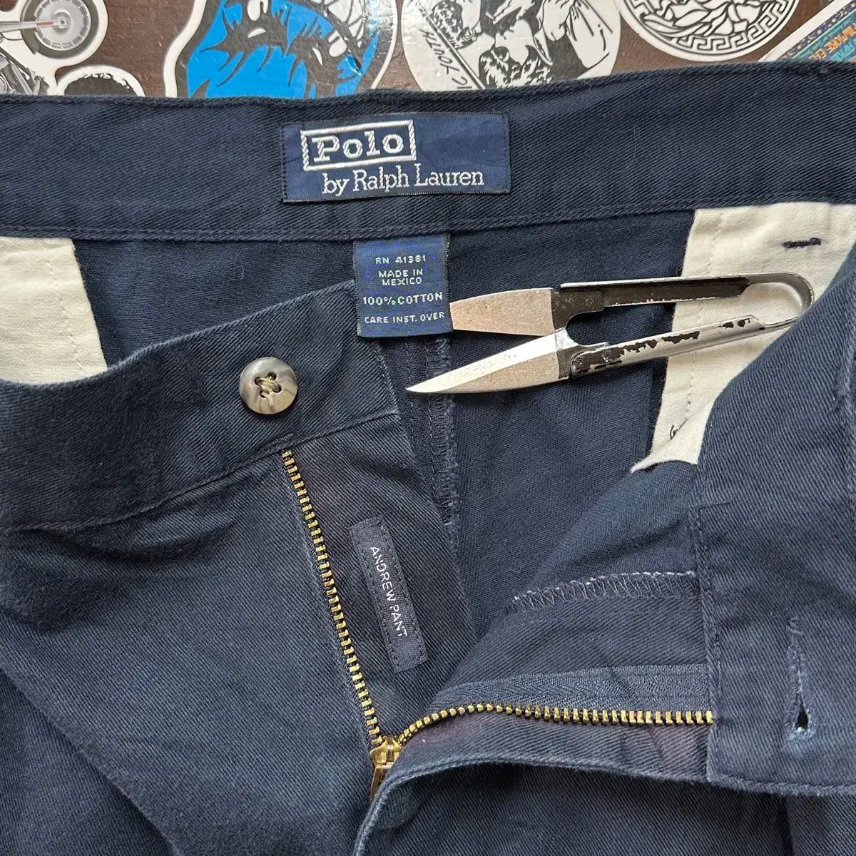  90 s ポロラルフローレン CHILD END Ver. チノ パンツ 34 チノパン パンツ