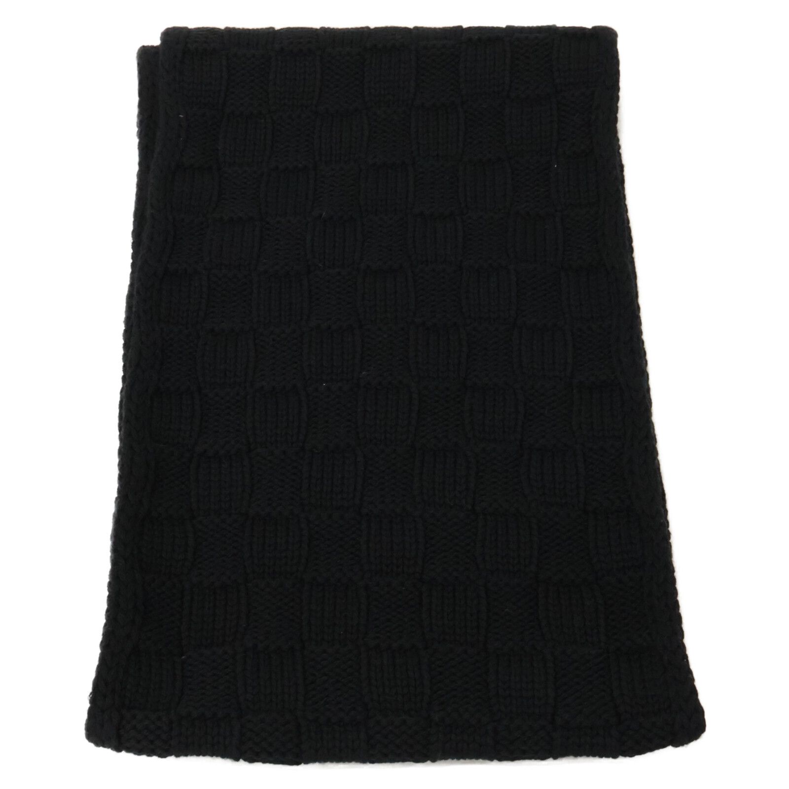 LOUIS VUITTON ルイヴィトン 【美品】M90841 マフラー・ダミエ  