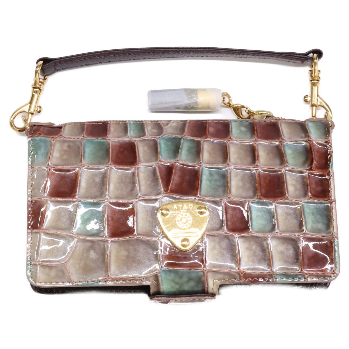 アタオ スマホケース ATAO ヒッポ 美品 ATAO アタオ 【新品同様】hippo ヒッポ 手帳型 スマホケース - メルカリ