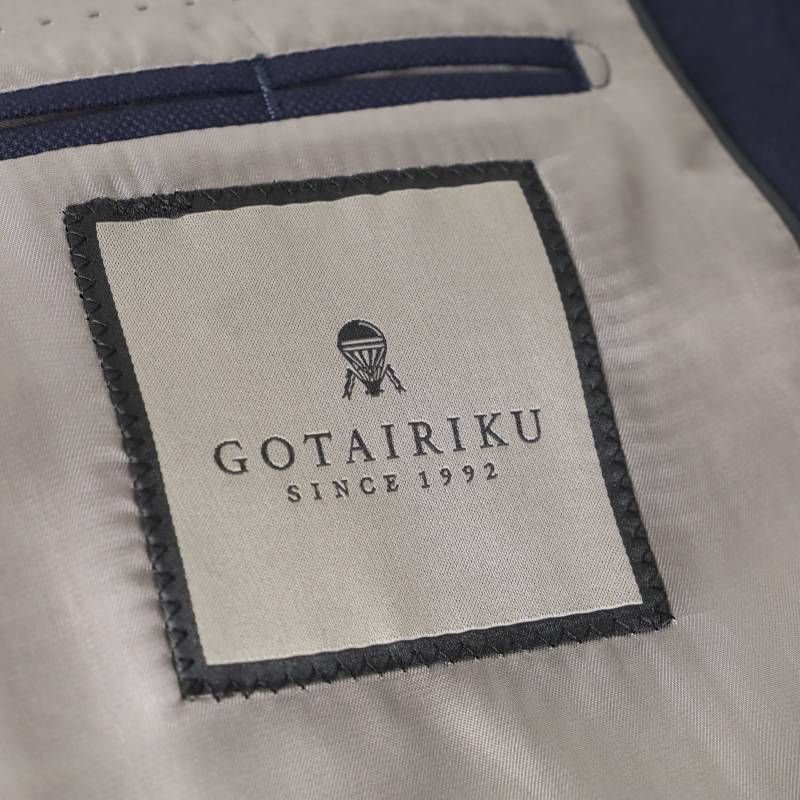 新品 GOTAIRIKU 五大陸 メタル ホップサップ ブレザー ジャケット 紺