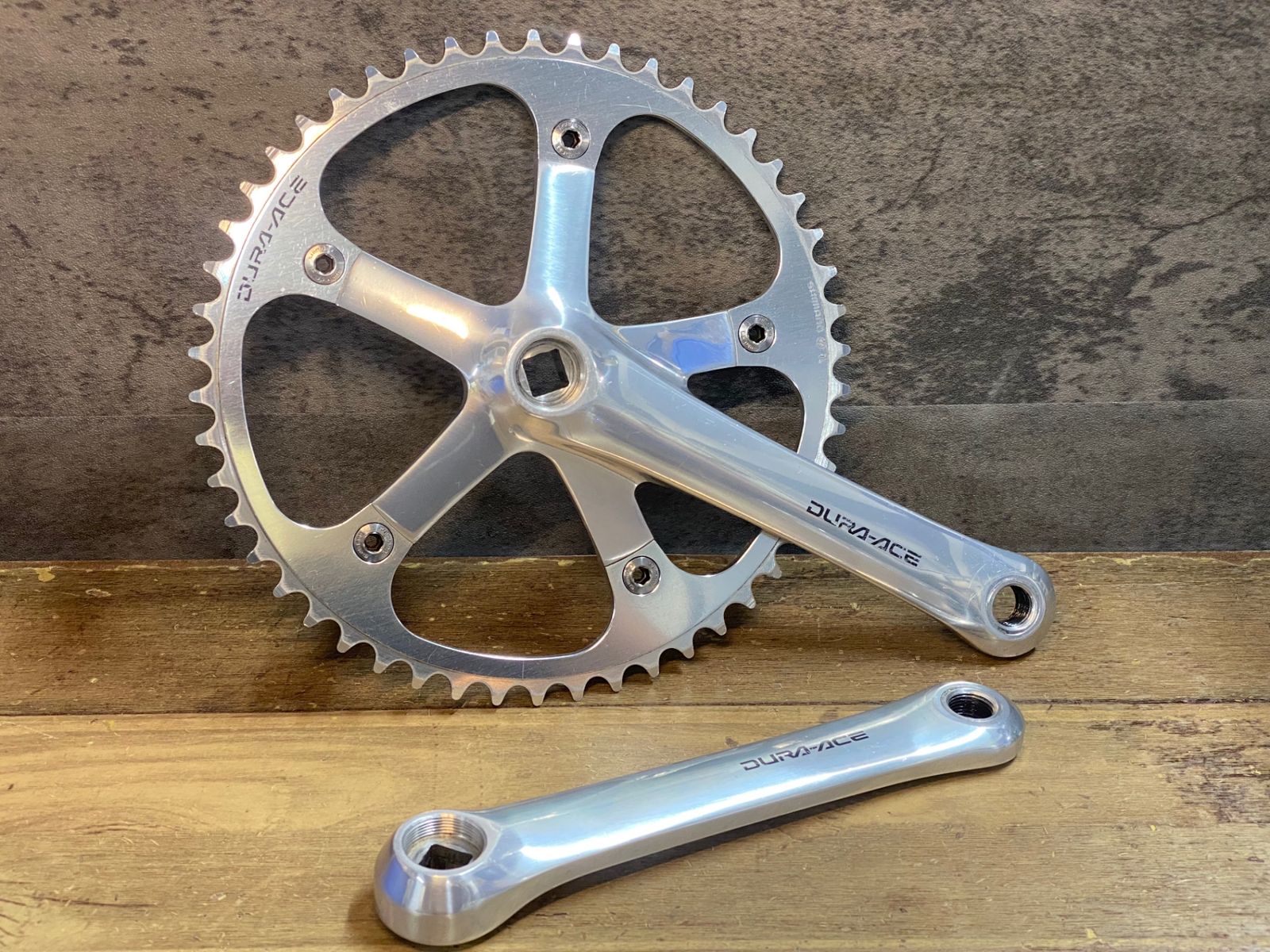 JN622 シマノ SHIMANO デュラエース DURA-ACE FC-7600 クランク 50T njs 厚歯