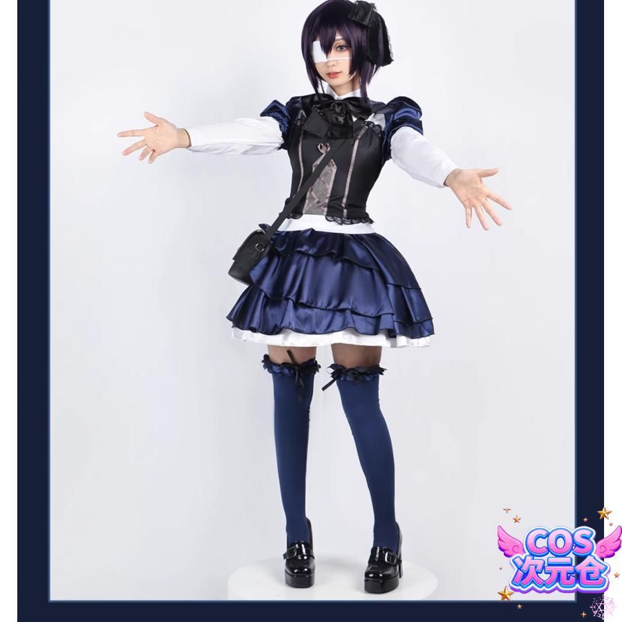 霧都 ウードゥ 中二病でも恋がしたい 小鳥遊六花 ライブ衣装 ゴシックロリータ ハロウィン 仮装 キャラクター服 WWW_TRAVELLANDINDIA_COM