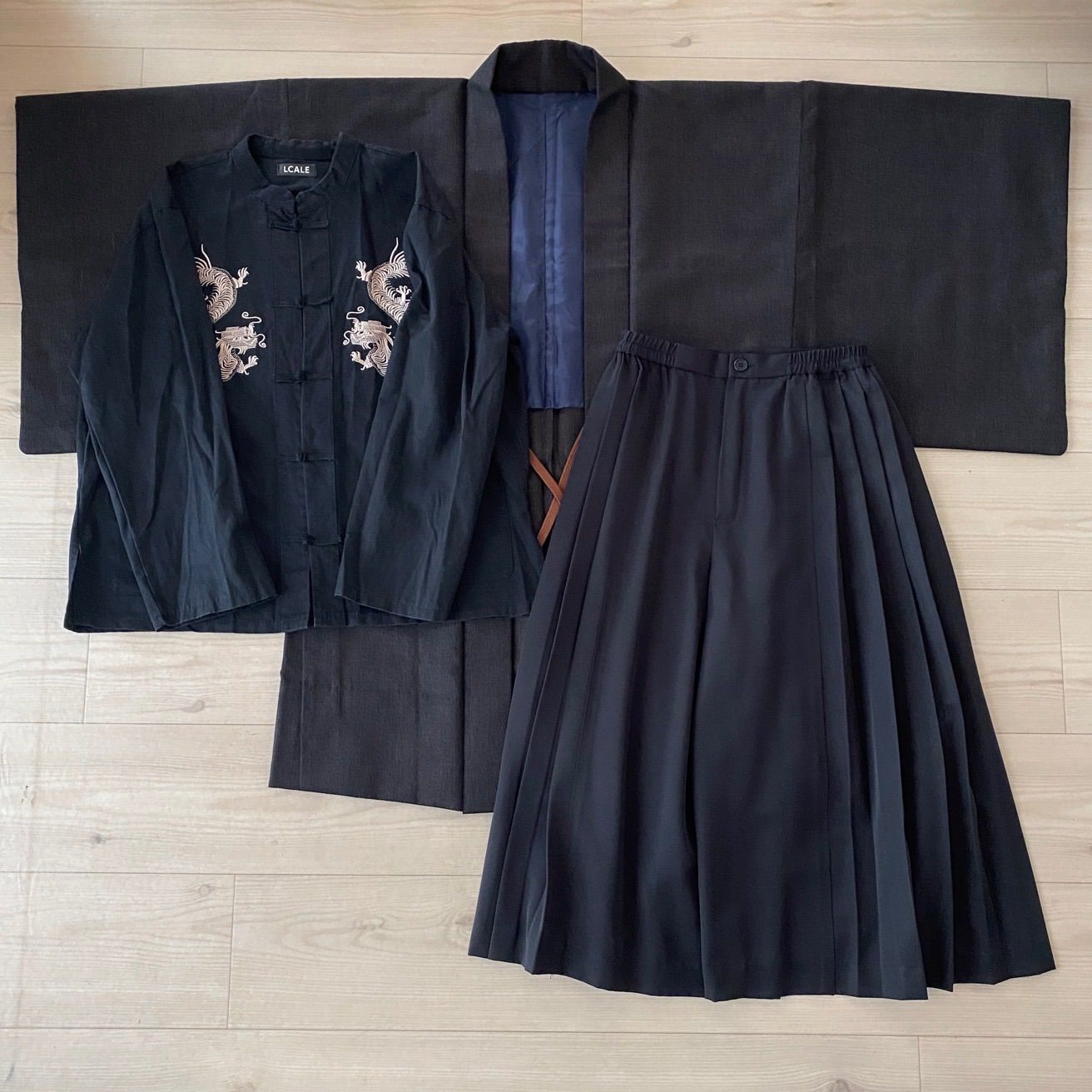 男物羽織 3点セット