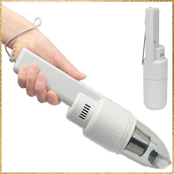 彡送料無料でお届け 彡 エステエール ハンディ掃除機 コードレス ハンディクリーナー 小型 軽量 充電式 おしゃれ スタンド付き 簡単 お手入れ 水洗い sumuu クウミー