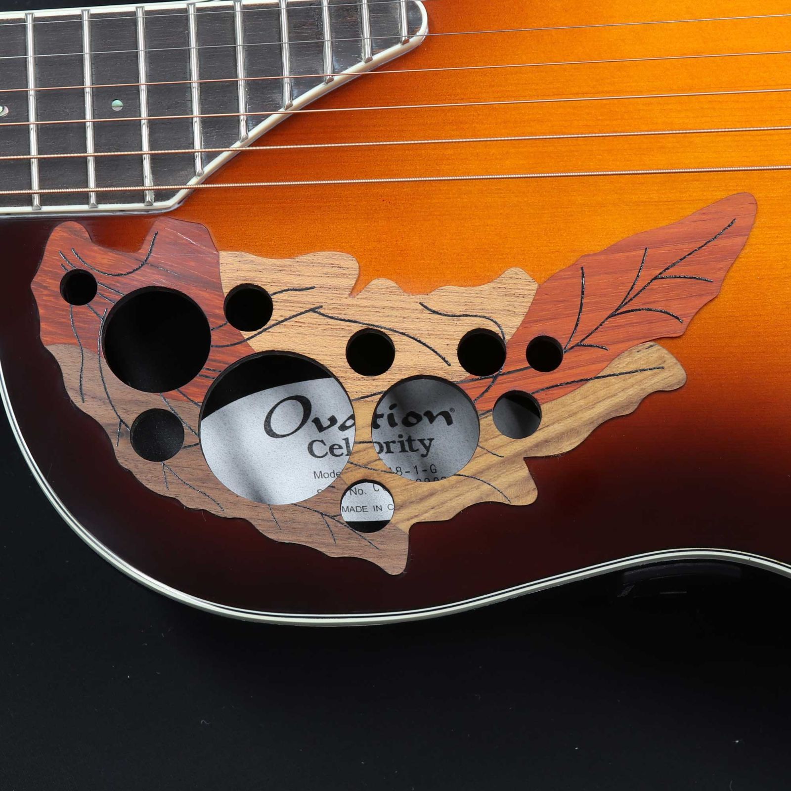 Ovation Celebrity Elite CE48 Sunburst CE48-1-G WWW_TRAVELLANDINDIA_COM