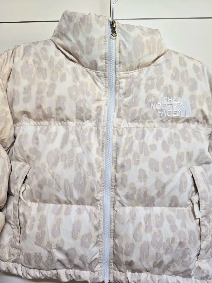 THE NORTH FACE ザノースフェイス レオパードプリント ヌプシ ショートダウン 海外モデル