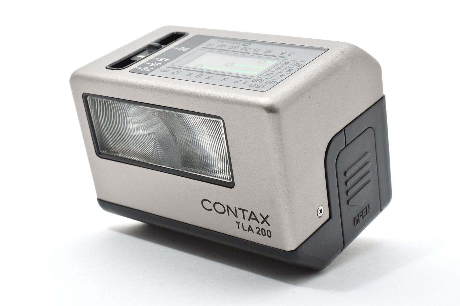 CONTAX コンタックス TLA 200 ストロボ フラッシュ KYOCERA 京セラ カメラ G 1 2 ケース 説明書付き ＃3336