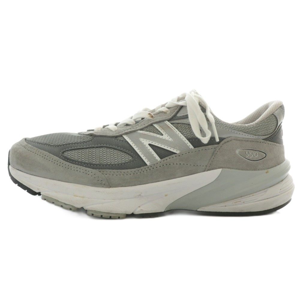 ニューバランス NEW BALANCE M990GL6 スニーカー スエード メッシュ ローカット US10 28cm グレー |XZ GY01