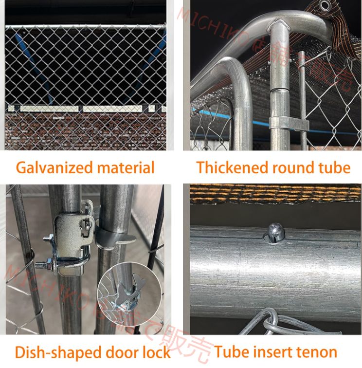 四角い形のウサギ用ケージ 大型の金属製鶏小屋 屋外の裏庭の農場の芝生の小動物用のウォークインモルモットハウス WWW_GEBZETESISAT_COM_TR