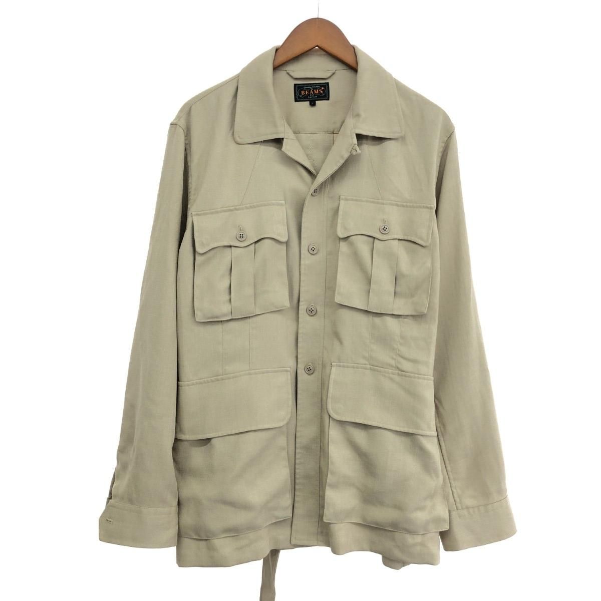 BEAMS PLUS ビームスプラス ツイルミリタリートロピカルジャケット 