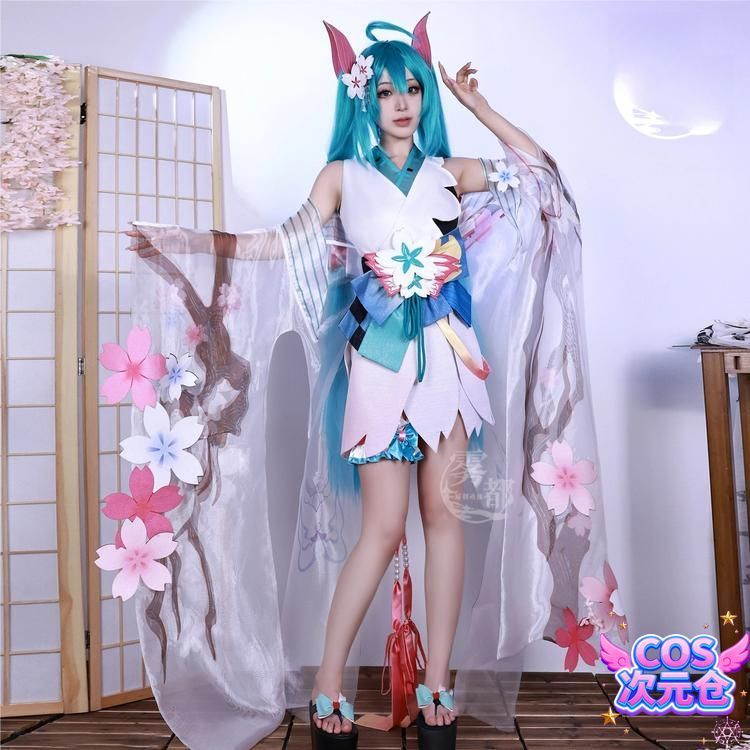 霧都 ウードゥ 陰陽師 コラボ 覚醒後 コスプレ衣装 バーチャルアイドル 女性用 ハロウィン 仮装 キャラクター服