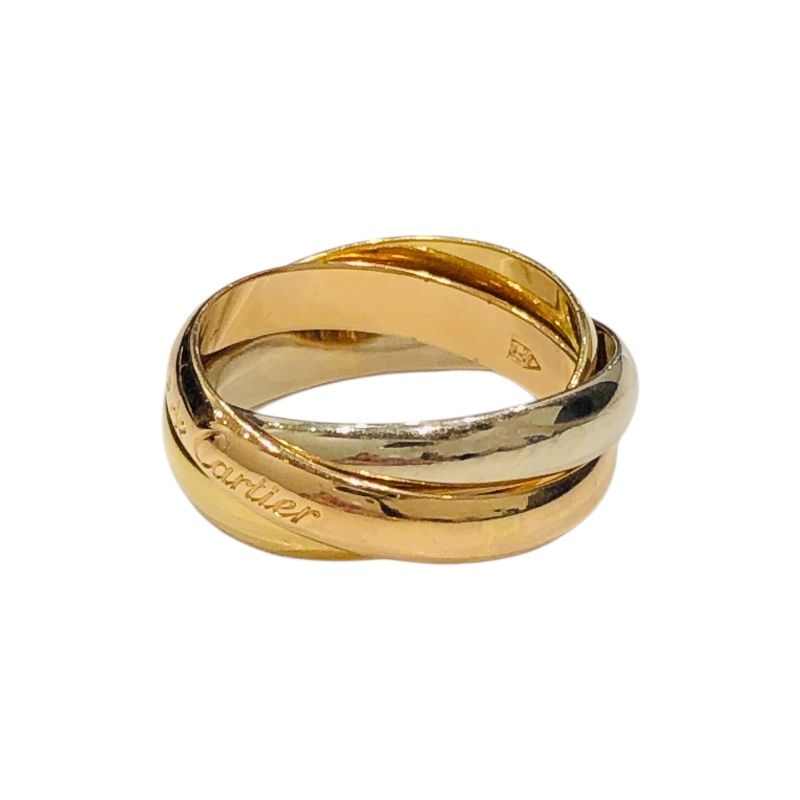 カルティエ Cartier トリニティリング ピンクゴールド ホワイトゴールド イエローゴールド 750 ジュエリー