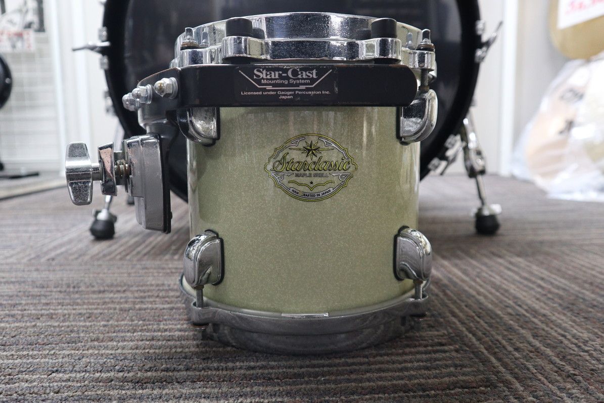 海外限定。 TAMA STARCLASSIC-MAPLE BD20x17 FT14x14 TT12x9 TT8x8 メイプル シルバーギャラクシーラッカー