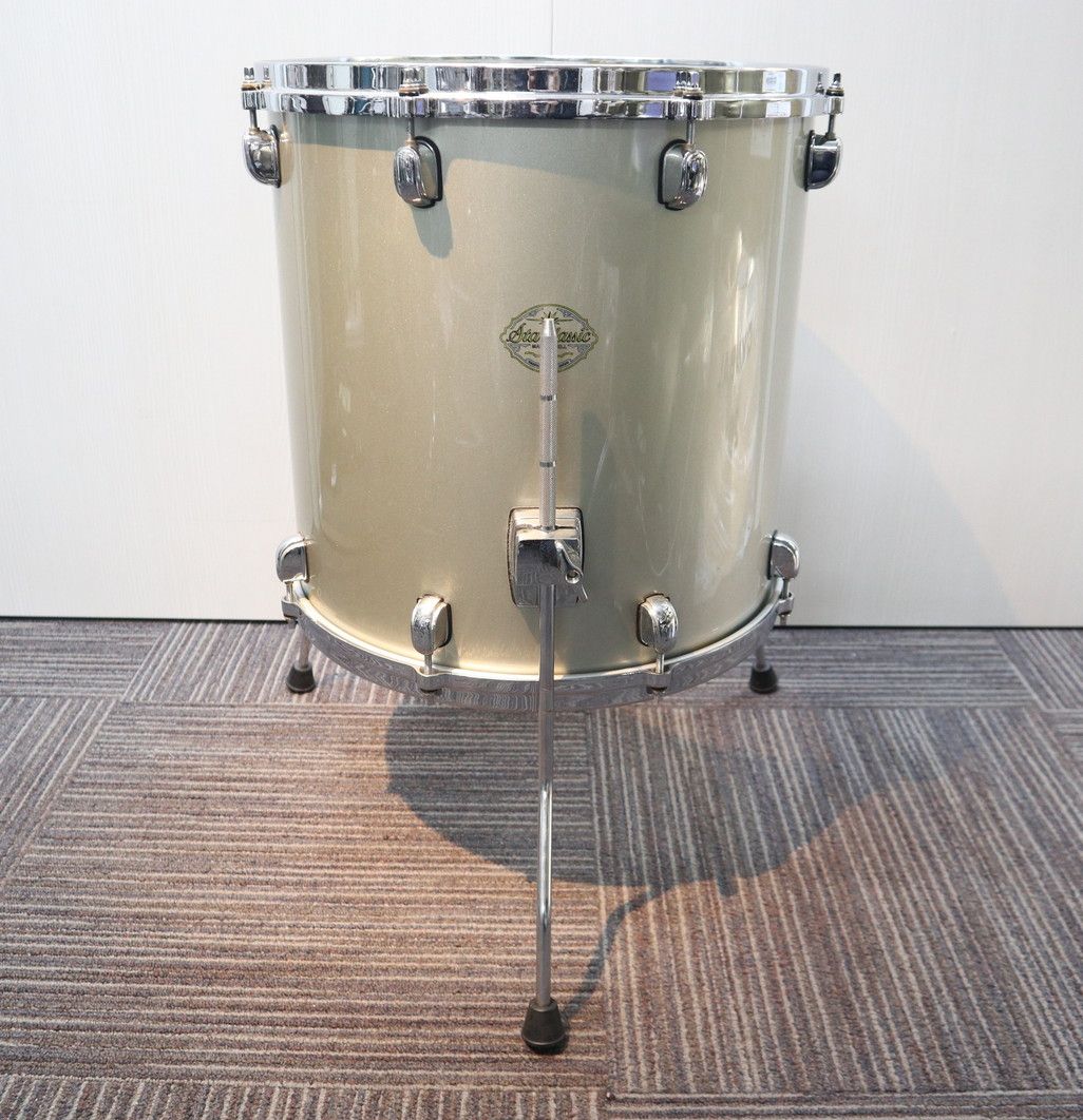 TAMA STARCLASSIC-MAPLE FT16x16 メイプル チタニウムシルバーラッカー